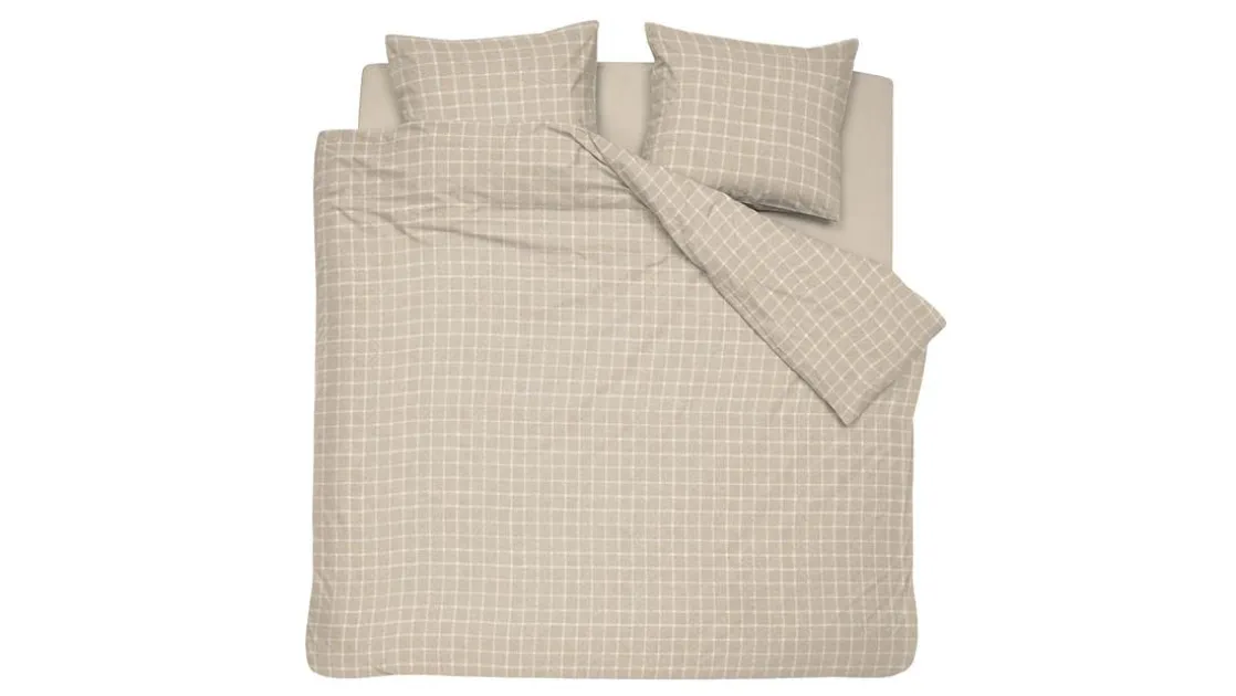 Carre flanel dekbedovertrek