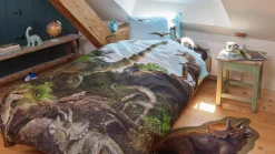 Dappere Dinos dekbedovertrek