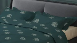 Flocons flanel dekbedovertrek