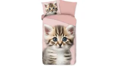 Meow flanel dekbedovertrek