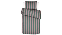 Minte Stripe dekbedovertrek