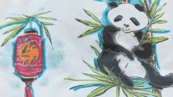 Panda Dream dekbedovertrek