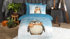 Pingi flanel dekbedovertrek