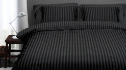 Satijnstreep dekbedovertrek