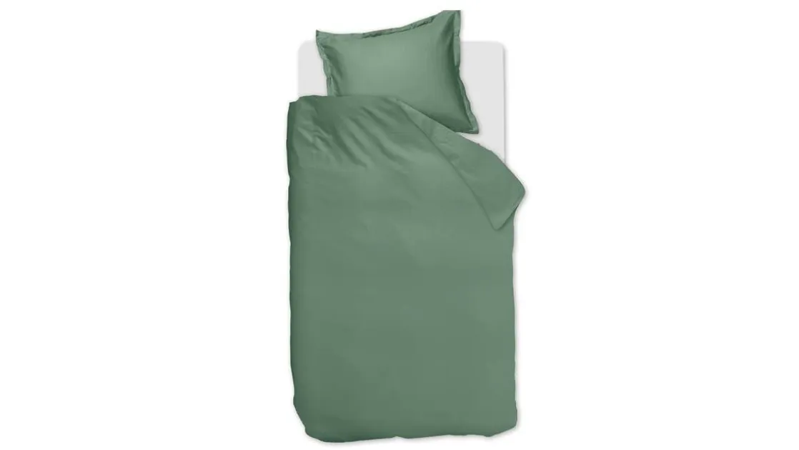 Satin Uni dekbedovertrek