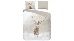 Snowydeer flanel dekbedovertrek