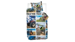 Tractor flanel dekbedovertrek
