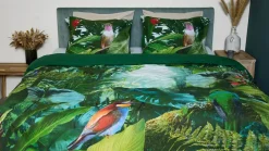 Tropical Birds flanel dekbedovertrek