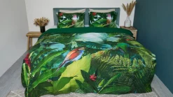 Tropical Birds flanel dekbedovertrek